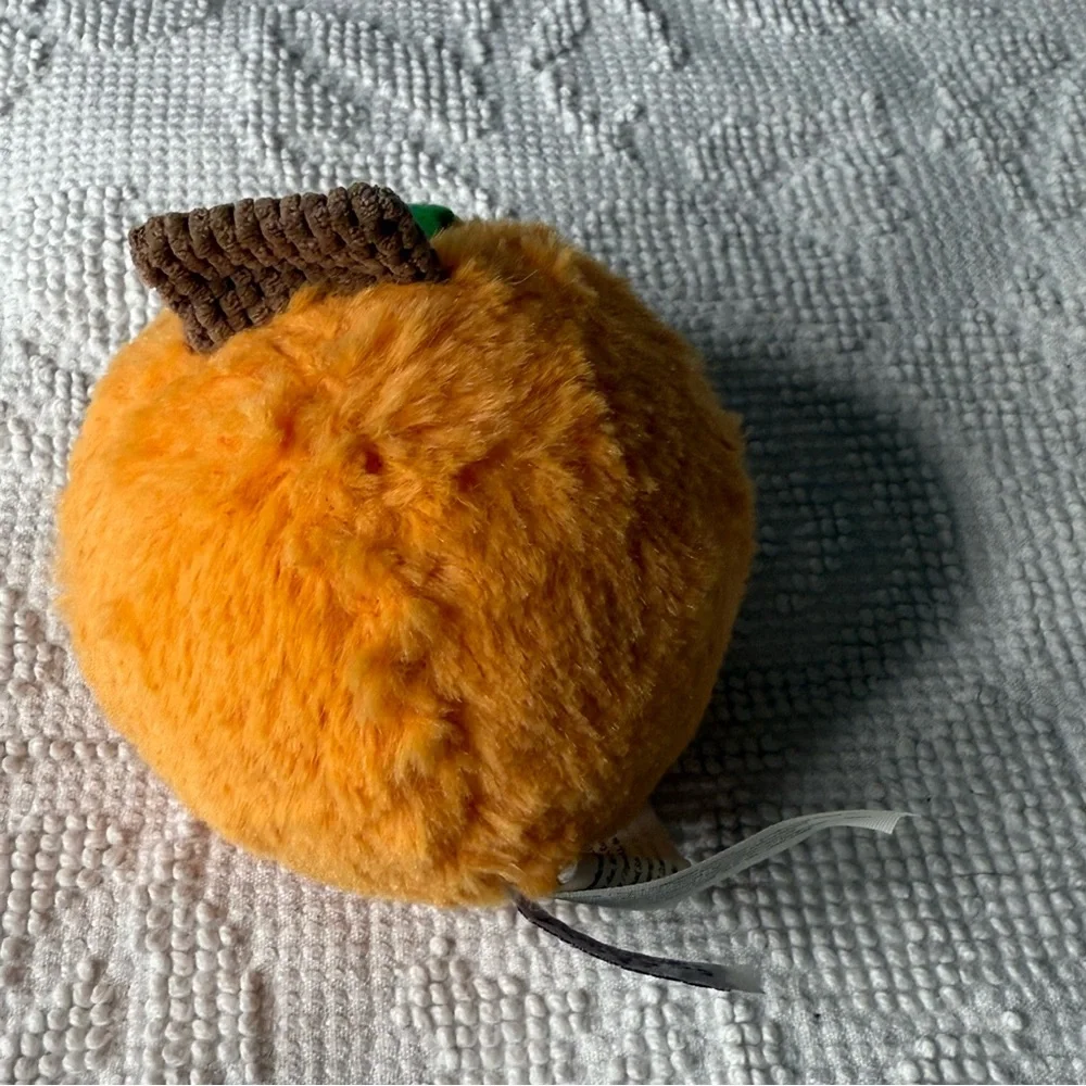 Scentsy Buddy Clip Pumpkin Jack-O-Lantern Orange Plush Halloween 4 Inch